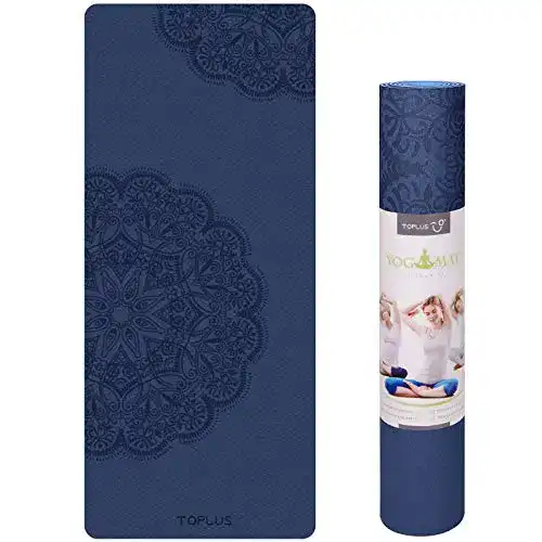 Yogamatte TOPLUS – Rutschfeste Pilates- und Gymnastikmatte