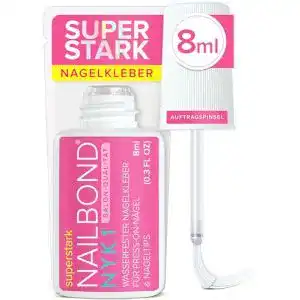 Nagelkleber Nyk1 NailBond für Kunstnägel 8ml mit Pinsel