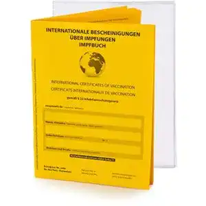 Impfpass Briefbogen.de Premium Set – Internationaler Impfausweis