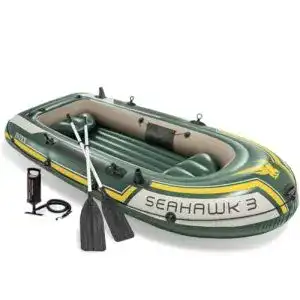 Intex Seahawk 3 Set Schlauchboot für bis zu 3 Personen