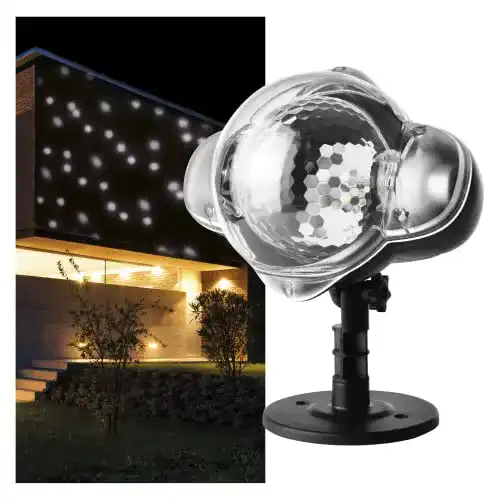 Schneeflocken-Projektor Emos LED für Innen und Außen