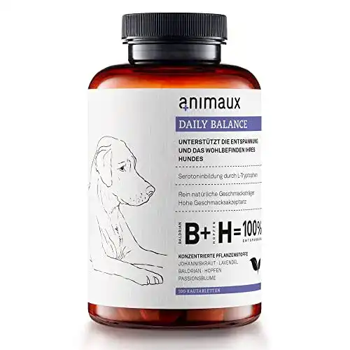 Beruhigungsmittel für Hunde – animaux Daily Balance Kau-Tabletten