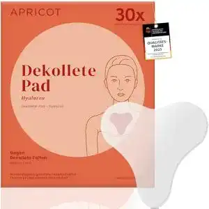 Dekolleté-Pads aus medizinischem Silikon mit Hyaluron