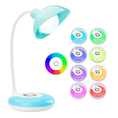 Schreibtischlampe für Kinder mafiti mit 20 LEDs und Dimmfunktion