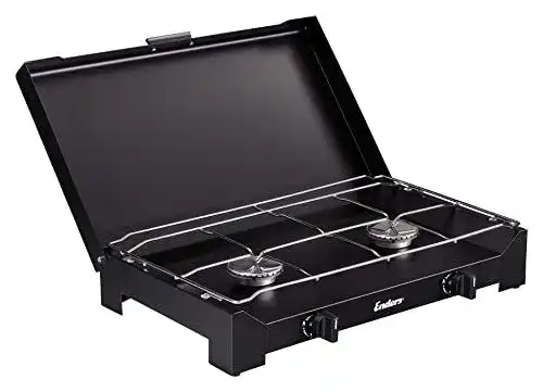 Gaskocher 2-flammig Enders Campingkocher Dalgety 2 Black