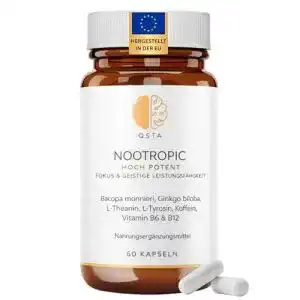 5-HTP QSTA Nootropic Kognitive Unterstützung durch hochwertige Inhaltsstoffe