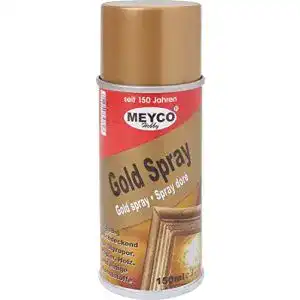 Goldspray Meyco 150 ml – Sprayfarbe in Gold für kreative Projekte
