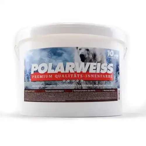 Wandfarbe BAU DISCOUNT Innen POLARWEISS EXTRA