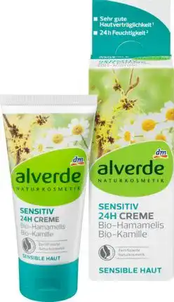 Alverde Tagespflege Sensitiv Gesichtscreme mit Hamamelis und Kamille