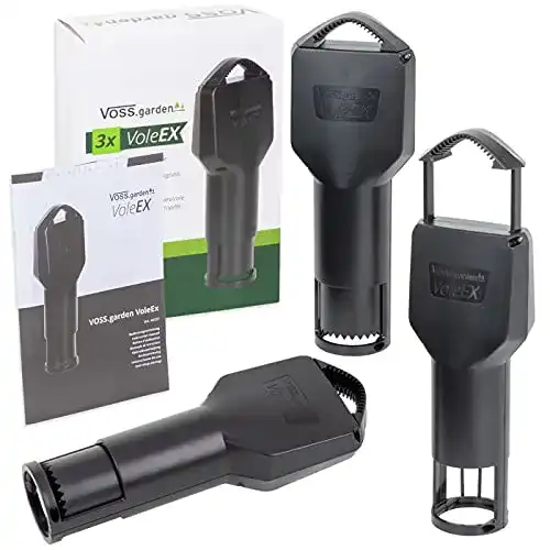 Wühlmausfalle VOSS.garden VoleEX 3er Set zur effektiven Wühlmausbekämpfung