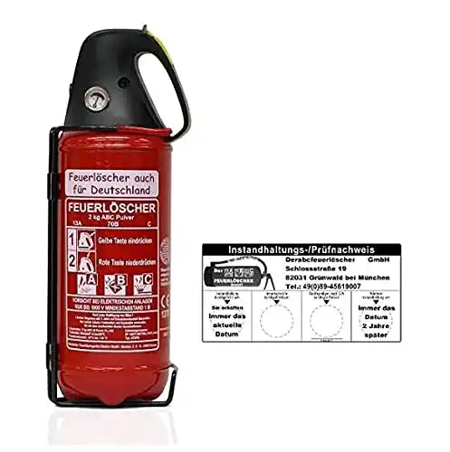 Auto-Feuerlöscher Brandengel mit 2 kg Pulver