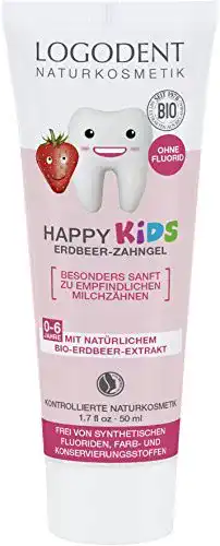Kinderzahnpasta ohne Fluorid von Logona für Kinder