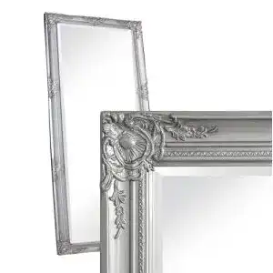 Wandspiegel Barock in Silber 180 x 80 cm im Antik-Stil