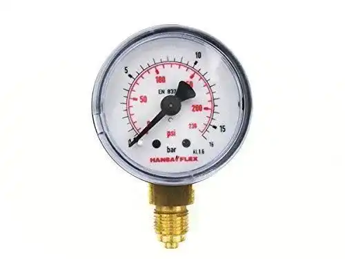 Manometer Hansa Flex 40 mm 0-16 Bar mit G 1/8 Zoll Gewinde