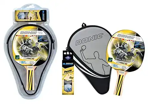 Donic Tischtennisschläger und Schildkröt Geschenkset für Spieler