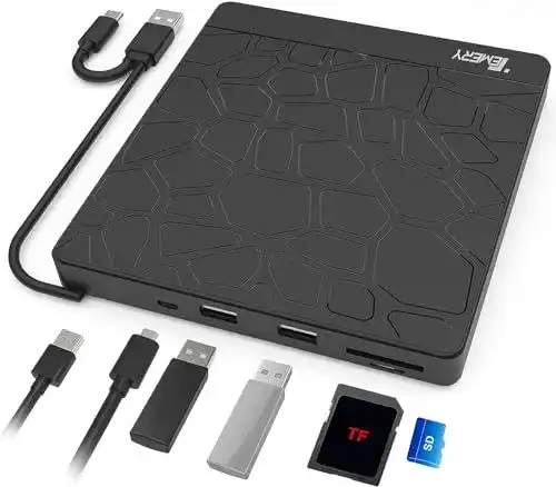 Externer DVD-Brenner Zacro Temery mit USB 3.0