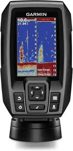 Garmin Echolot Striker 4 Fishfinder mit Dual-Beam und GPS