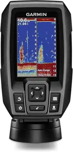Garmin Echolot Striker 4 Fishfinder mit Dual-Beam und GPS