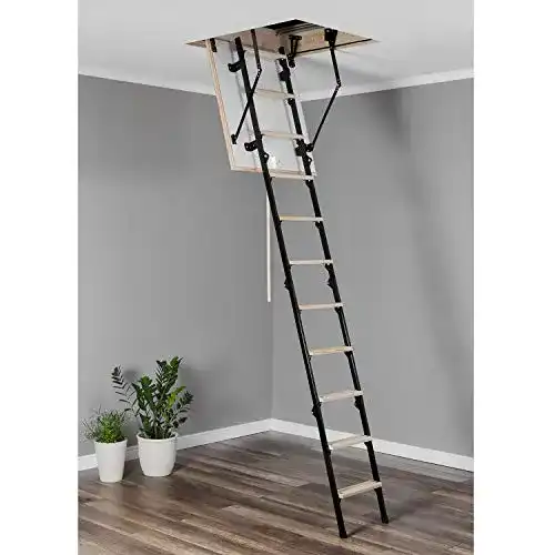 Bodentreppe Pafen Mini Thermo Speichertreppe 100×70 Holz Metallleiter
