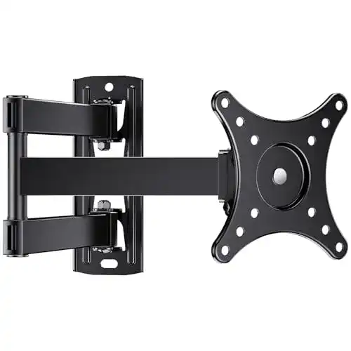 Monitor Wandhalterung Perlegear für Fernseher 10-30 Zoll schwenkbar und neigbar