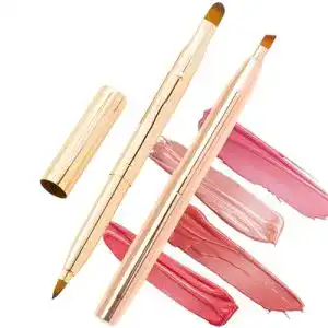 Lippenpinsel Caili mit Doppel- und Einzelkopf, einziehbar