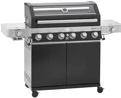 Rösle Gasgrill BBQ-Station Videro G6-S in Schwarz