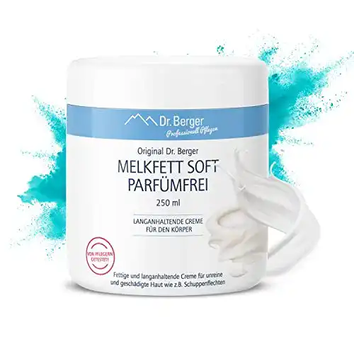 Melkfett Dr. Berger parfümfreies Melkfett für trockene Hautpflege