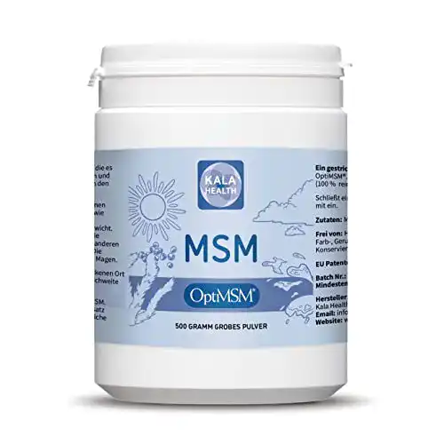MSM Pulver von Kala Health OptiMSM ohne Zusatzstoffe
