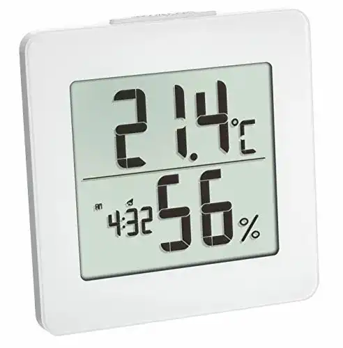 TFA Dostmann Hygrometer und Thermometer digital zur Raumklimakontrolle