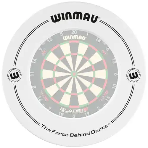 Dart-Catchring Winmau Printed White Surround für Dartscheiben
