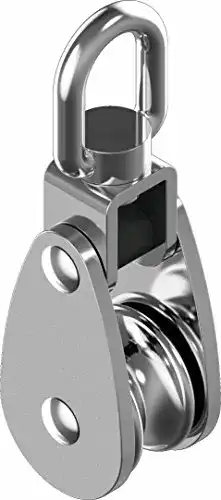 Umlenkrolle Arbo-Inox Edelstahlblock für Seile bis 12 mm