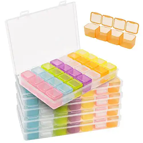 Sortimentskasten Belle Vous 140 Stück 5er Pack Perlen zum Basteln