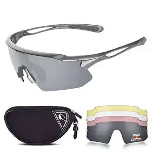 Fahrradbrille Snowledge für Herren mit klarem Sichtfeld