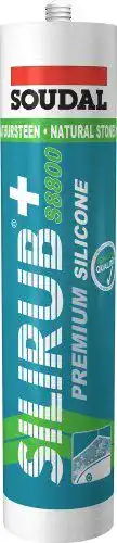 Soudal Neutralsilikon Silirub+ S8800 Anthrazit 300 ml