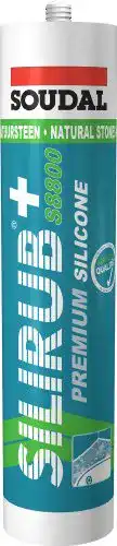 Soudal Neutralsilikon Silirub+ S8800 Anthrazit 300 ml