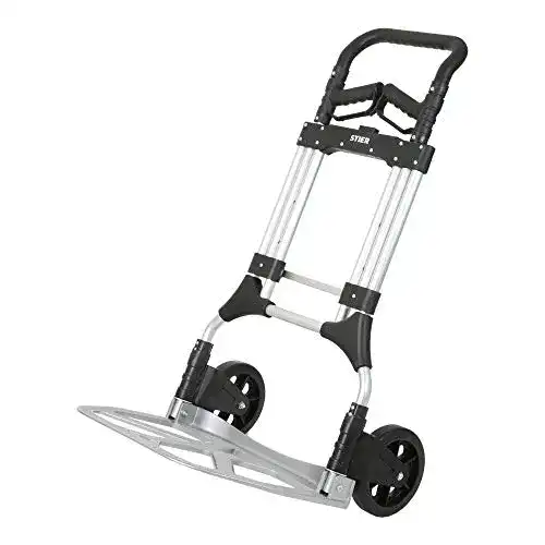 Sackkarre 200 kg klappbar aus Aluminium mit Vollgummibereifung