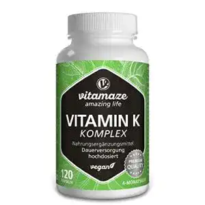 Vitamin K2 Vitamaze – Hochdosierter Vitamin K Komplex