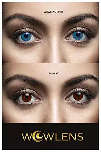 Farbige Kontaktlinsen Wowlens mit natürlichem Look und hoher Deckkraft