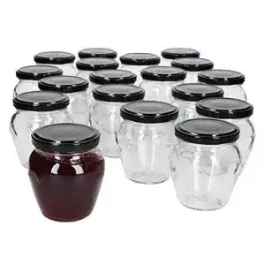 Marmeladenglas Mambocat 18er Set mit 212 ml Volumen