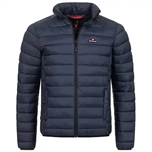 Steppjacke für Herren Höhenhorn Balmhorn in Nachtblau Größe M