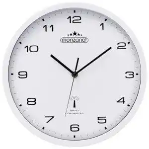 Funk-Wanduhr lautlos hochwertig
