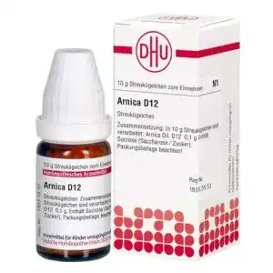 Arnica Globuli DHU D12 Streukügelchen 10 g