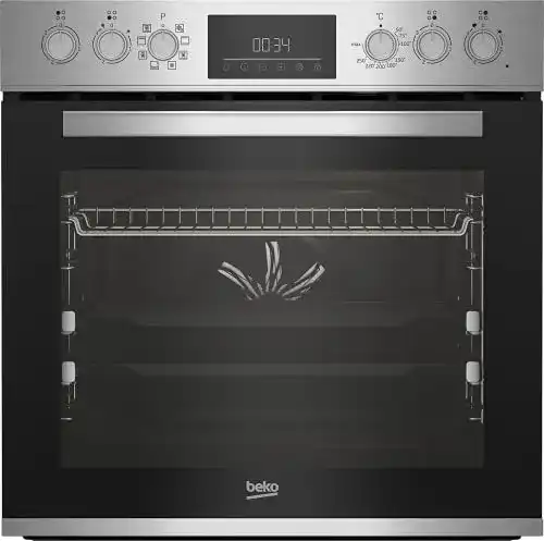Beko BBUM12322X Einbauherd Set mit 2-fach Teleskopauszug