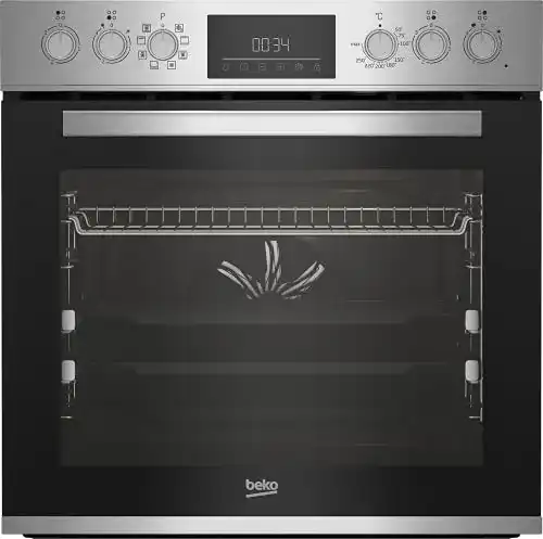 Beko BBUM12322X Einbauherd Set mit 2-fach Teleskopauszug