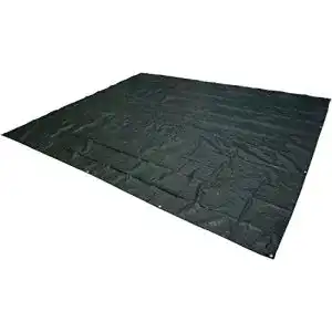Zeltboden von Amazon Basics – Wasserdichte Campingplane 3,04 x 3,65 m