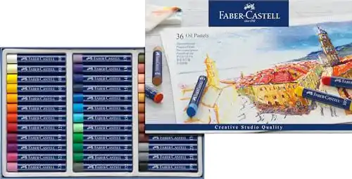 Ölpastellkreide Faber-Castell 127036 im 36er Etui