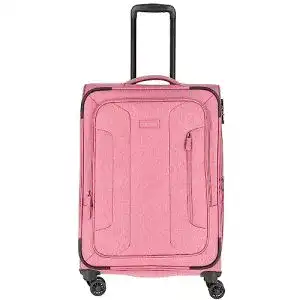 Travelite-Koffer Travelite Boja, 4-Rollen-Trolley M 67 cm erw. pink