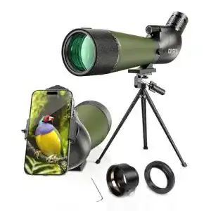 Gosky Spektiv mit BAK4-Optik und 20-60x Vergrößerung für Outdoor-Aktivitäten