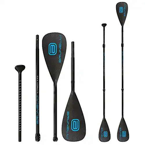 Kajak-Paddel Carbon Brunelli Carbon Pro 2-in-1 Paddel für SUP und Kajak