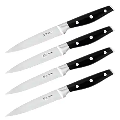 Tefal Jamie Oliver K26708 Steakmesserset 24cm aus Edelstahl